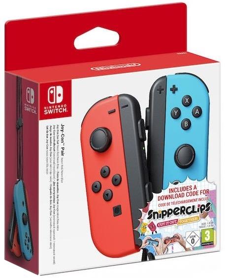 NINTENDO Snipperclips + controller Joy-Con coppia blu/rosso per Nintendo Switch